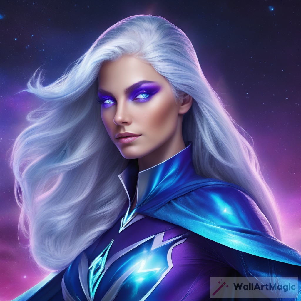 Introducing Aurora Guardian: The Powerful Superhero Lighting Up the Sky