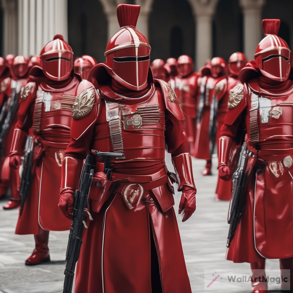 Prätorian Guards: Battling Enemies in Magnificent Regalia