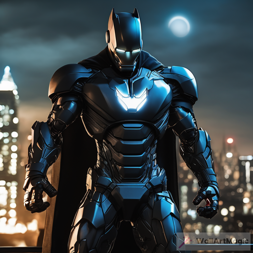 Urban Armored Style: The Fusion of Iron Man's Tech and Batman's Darkness