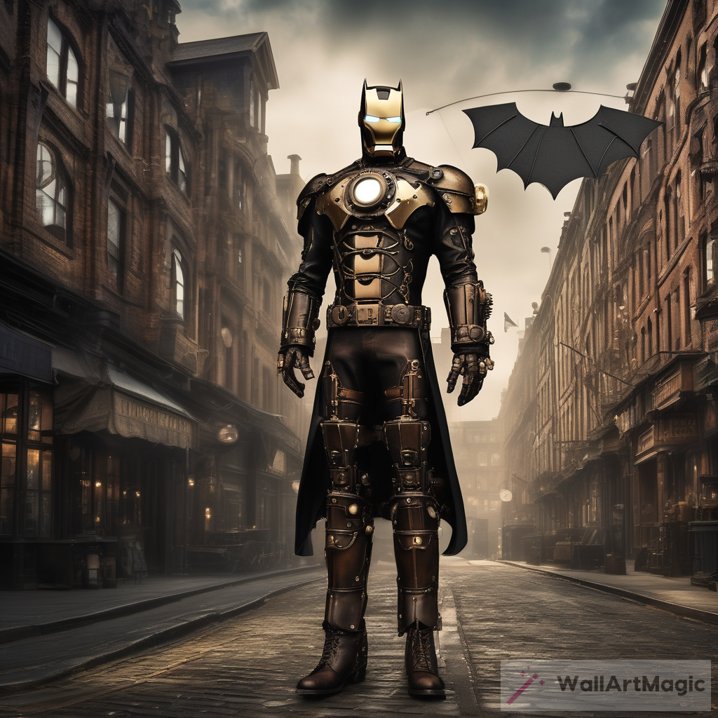 Rustic Steampunk: The Hybrid Suit of Brass and Leather