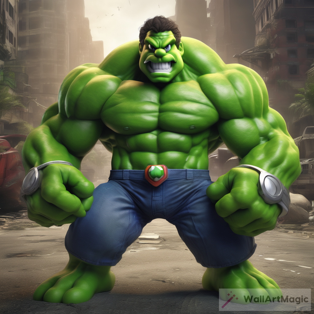 Unleashing Ultra Muscular Mario: The Hulk of Video Games