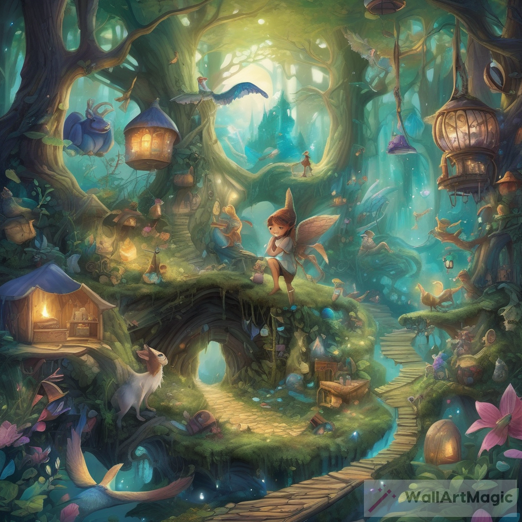 Enchanted Forest: A Captivating Artwork and Unforgettable Adventure