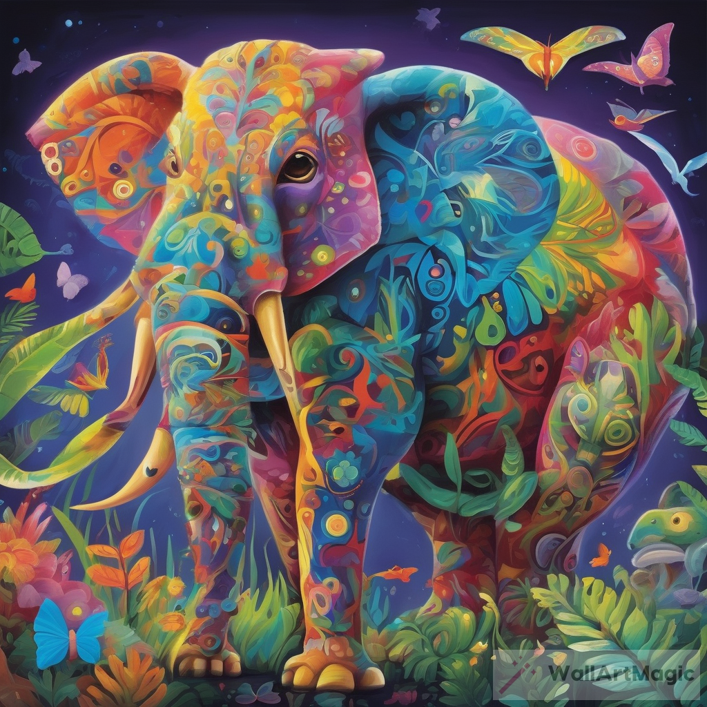 Extraordinary Animals: Vibrant Artwork of a New Species in a Magical Environment