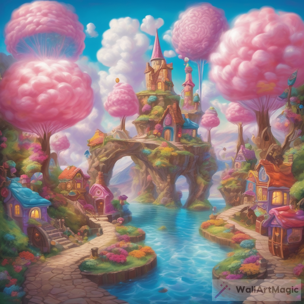 Wonder and Curiosity Unveiled: Surrealist Dream World Artwork ...