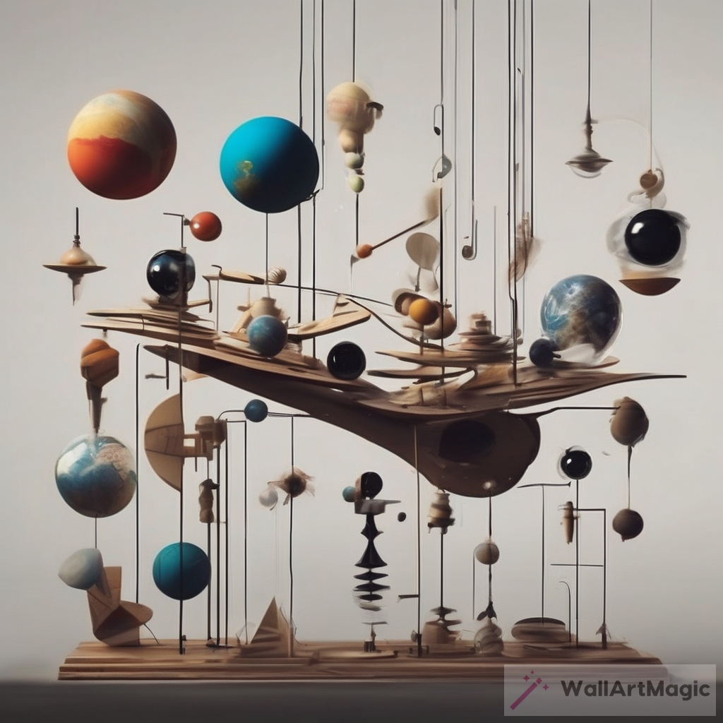 Exploring a Surreal World: Gravity-Defying Artwork