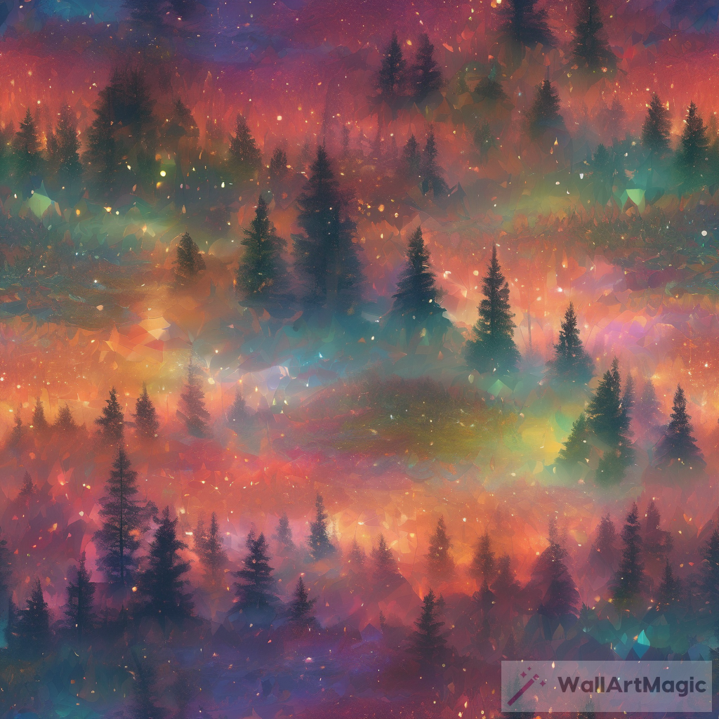 Ethereal Twilight Landscape: A Kaleidoscope of Colors and Enchanting Emotions