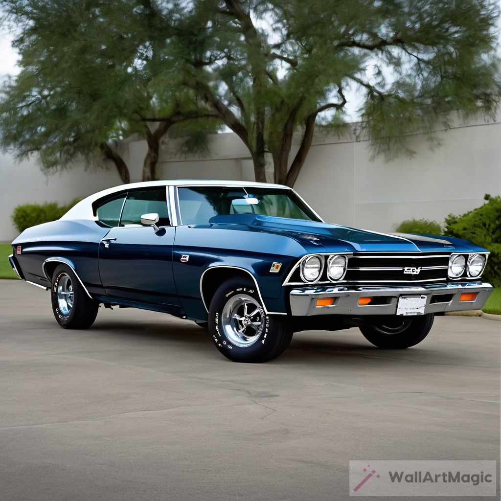 The Iconic 1969 Chevrolet Chevelle Car 1: A Tribute to Clean and Streamlined Design