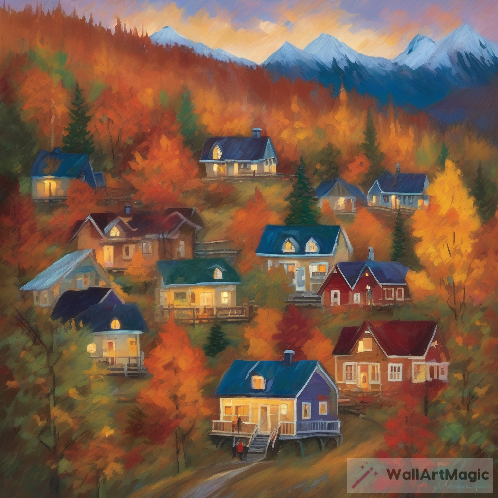 Capturing the Enchanting Essence of Fall: an Impressionist Painting