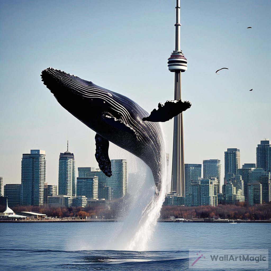 A Whale Jumping Over the CN Tower in Toronto | Craft Blog Content