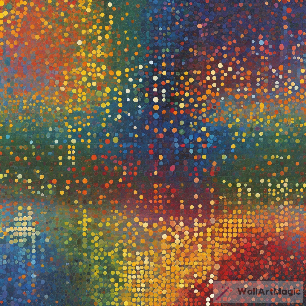 Crafting a Curiosity-Inducing Masterpiece in Pointillism Style