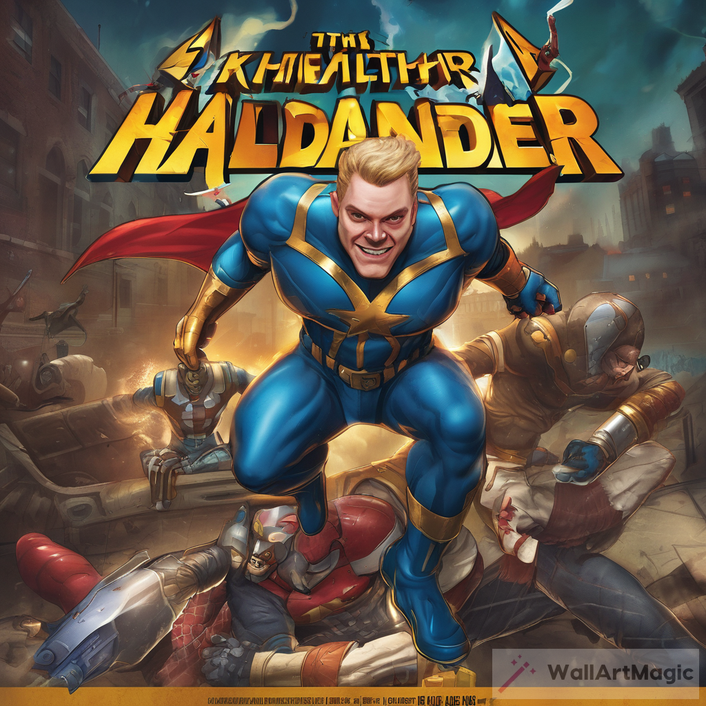 Box Art for a Video Game Starring Homelander and Billy Butcher