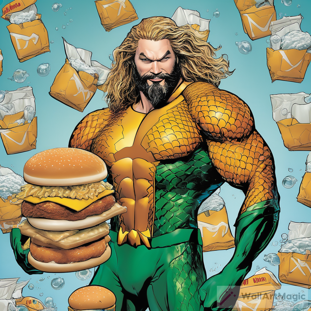 Aquaman Promotes the McDonalds Filet-o-Fish