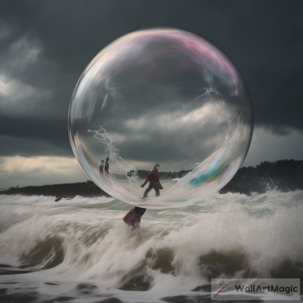 The Delicate Dance of Capturing a Storm Inside a Bubble