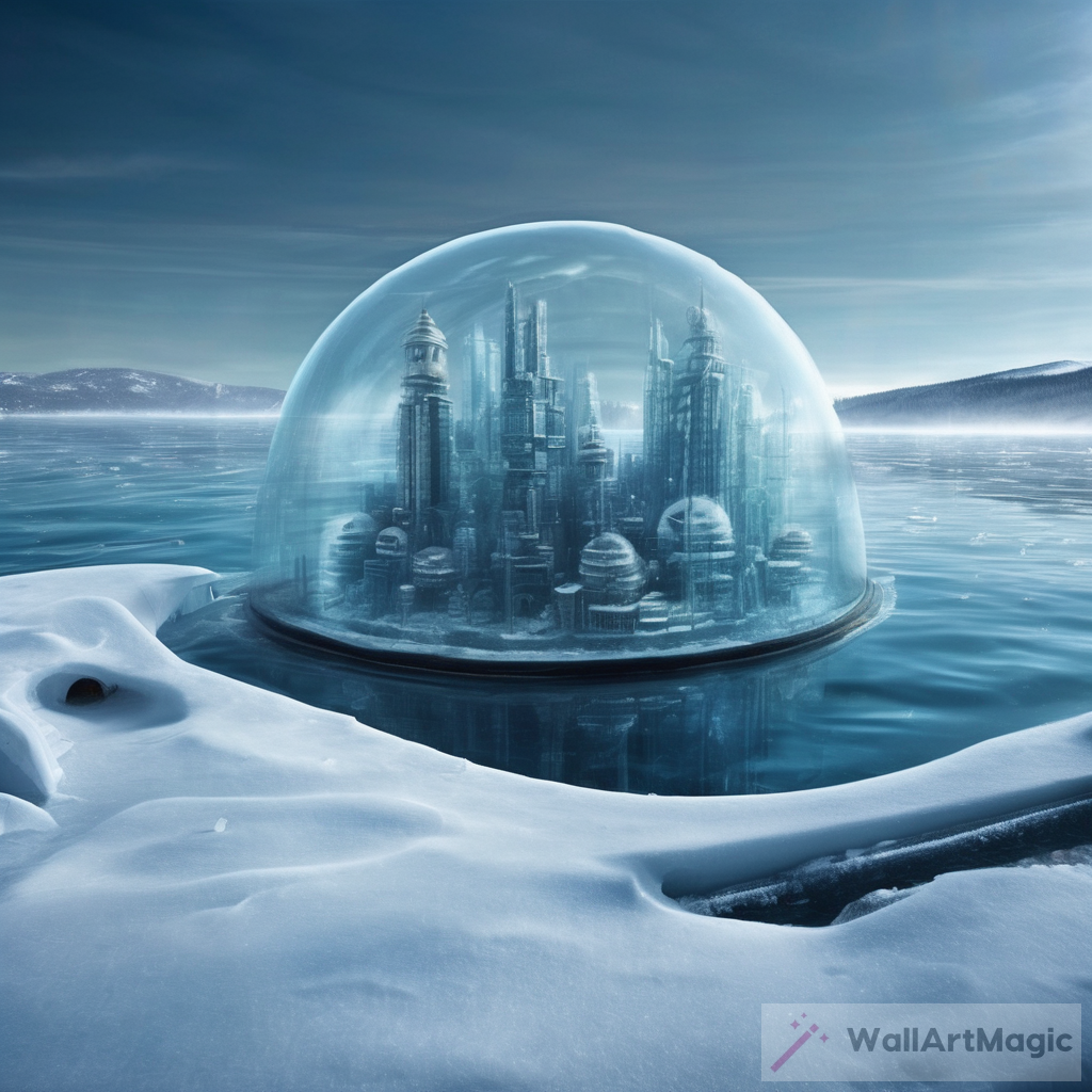 Discovering the Aquatic Wonders: A Futuristic City Beneath the Ice