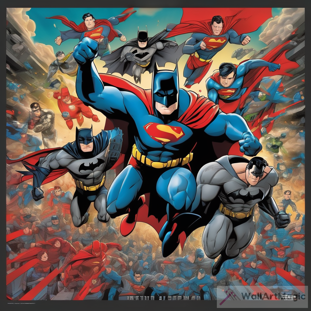 Captivating 3D Pixar Movie Poster for Batman VS Superman