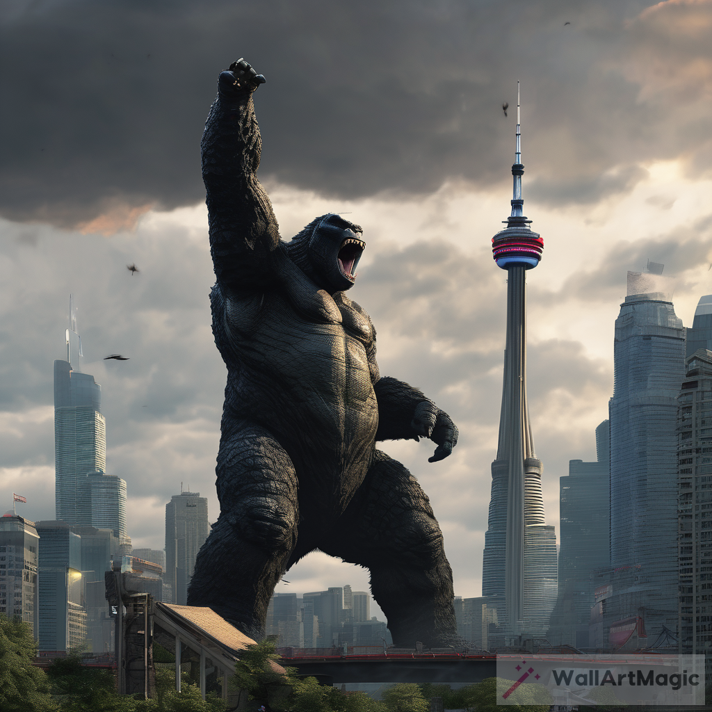 Godzilla vs King Kong: The Ultimate Showdown at CN Tower