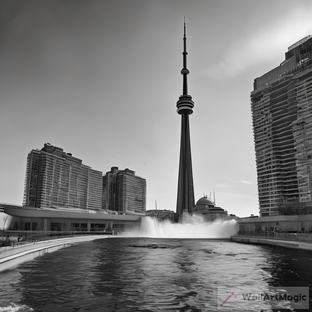 CN Tower Jumping Out of Water: A Captivating Image