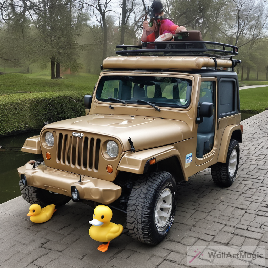 The Adventures of Jeep Duck: A Quirky Journey