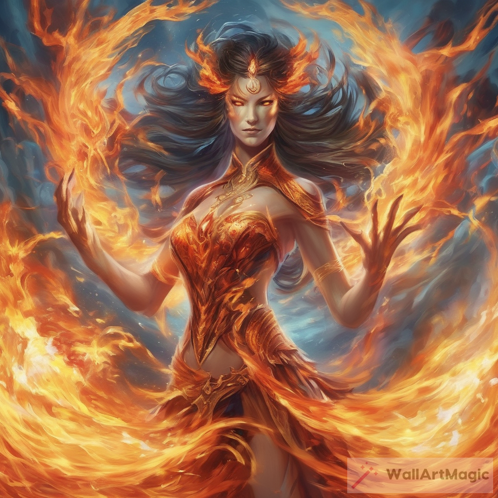Elemental Fusion: The Power and Beauty of Fire and Water in Harmonious Union