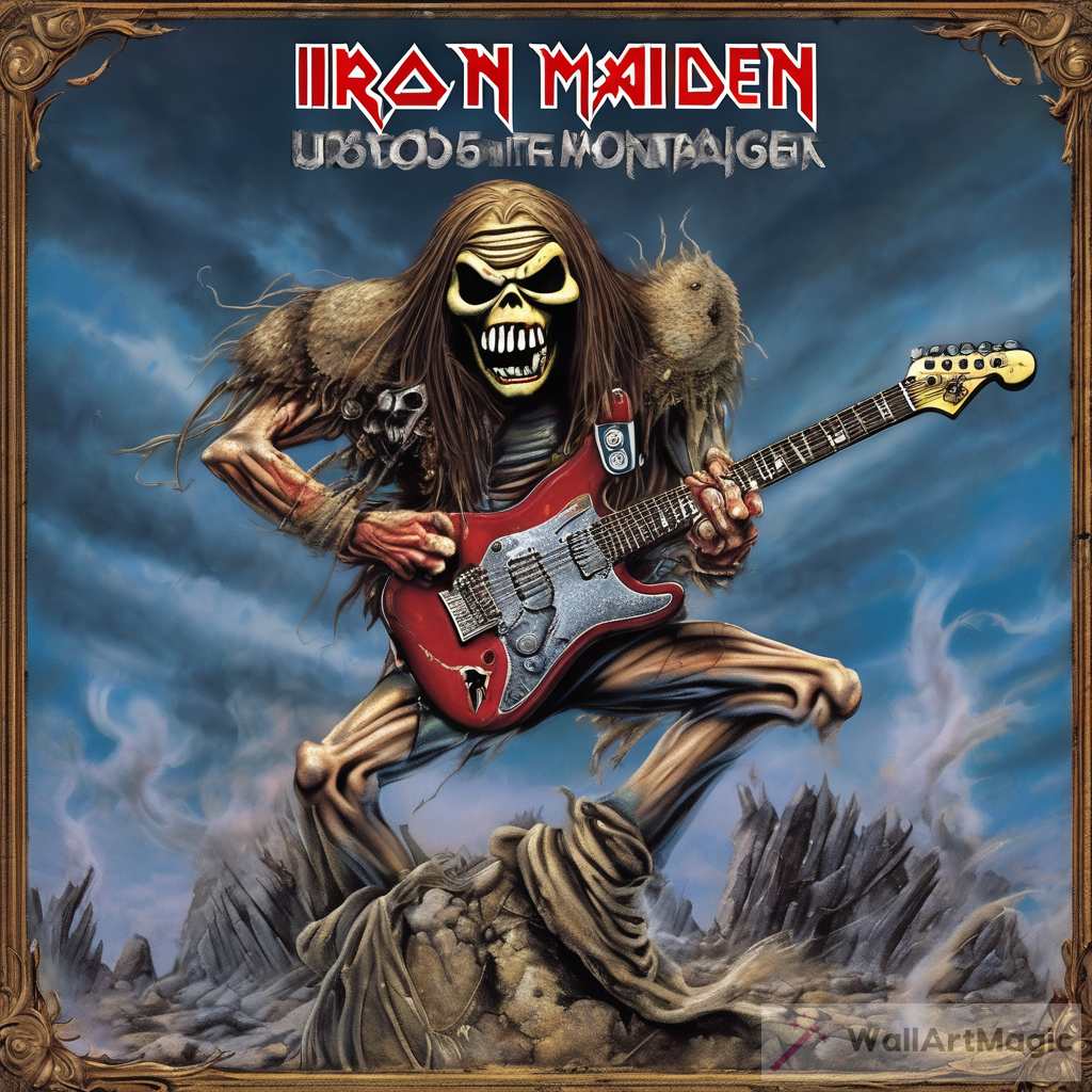 Dave Murray in the Style of Iron Maiden Album Covers