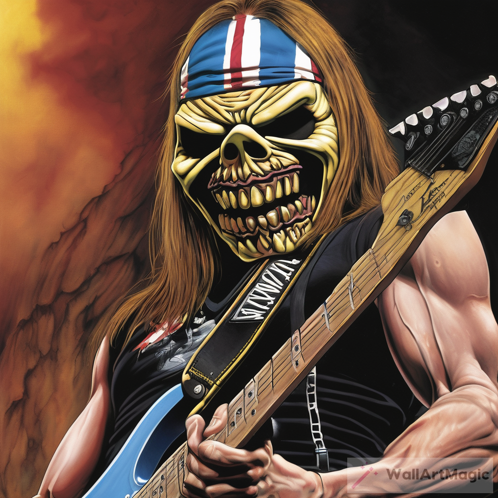 The Iron Maiden Art Gallery: Dave Murray's Striking Album Cover Style