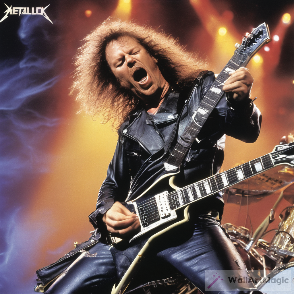 The Electrifying Guitar Skills of Kirk Hammet of Metallica