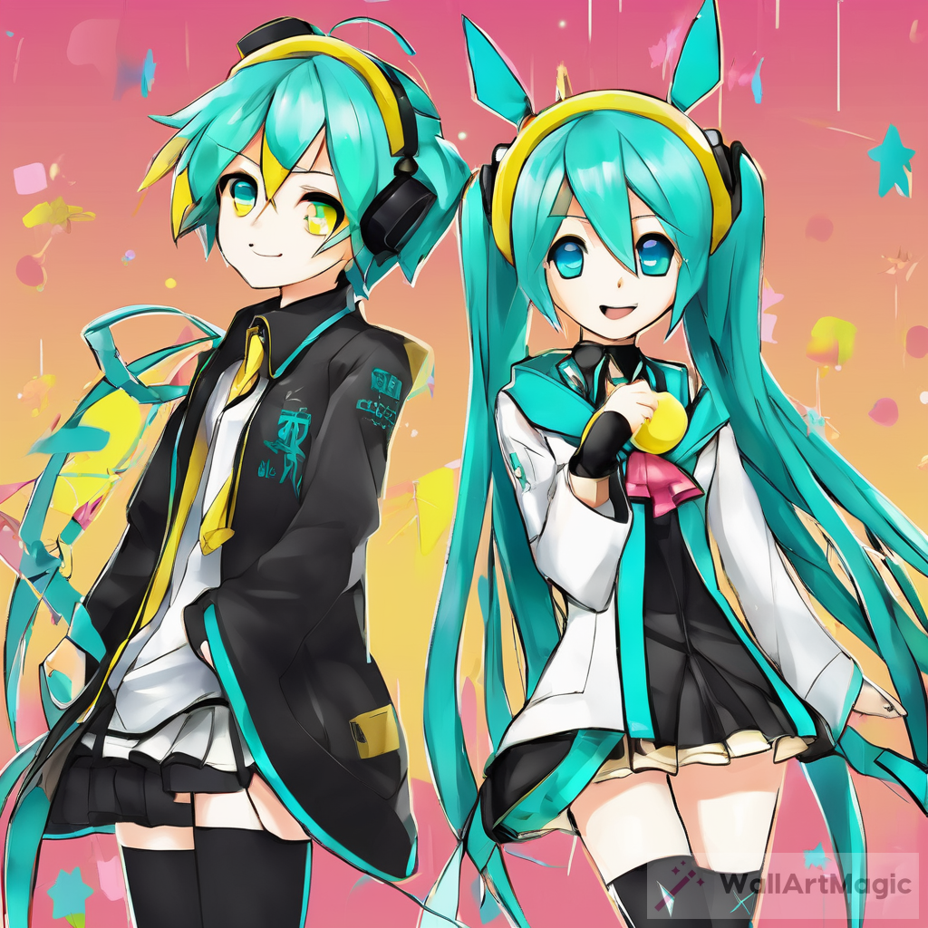Kagamine Rin and Hatsune Miku: A Dynamic Duo in the World of Vocaloid