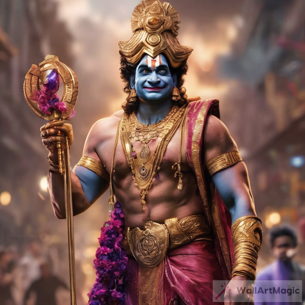 Lord Krishna in Avengers Endgame