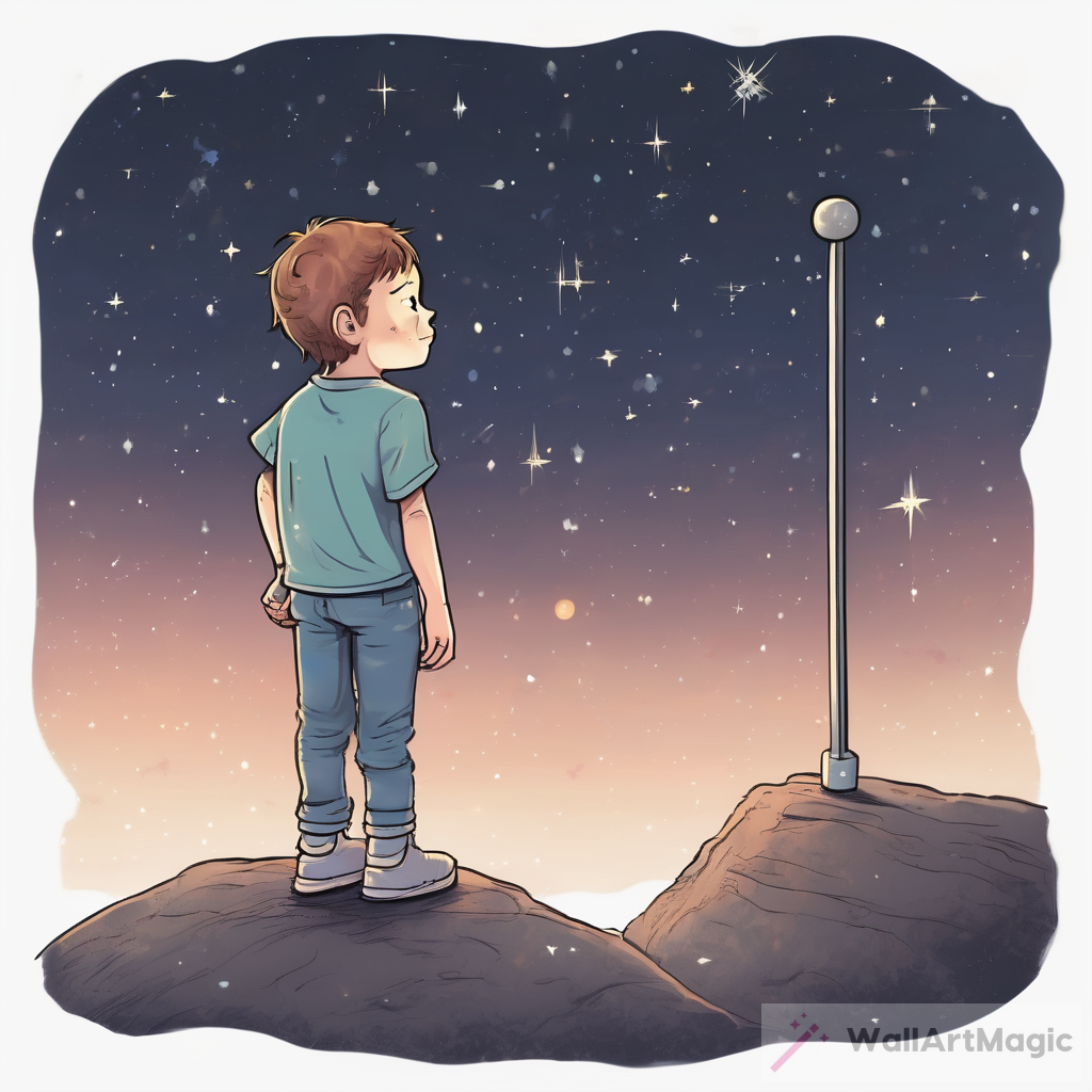 Exploring the Night Sky: A Handicap Kid Searching for the Pole Star