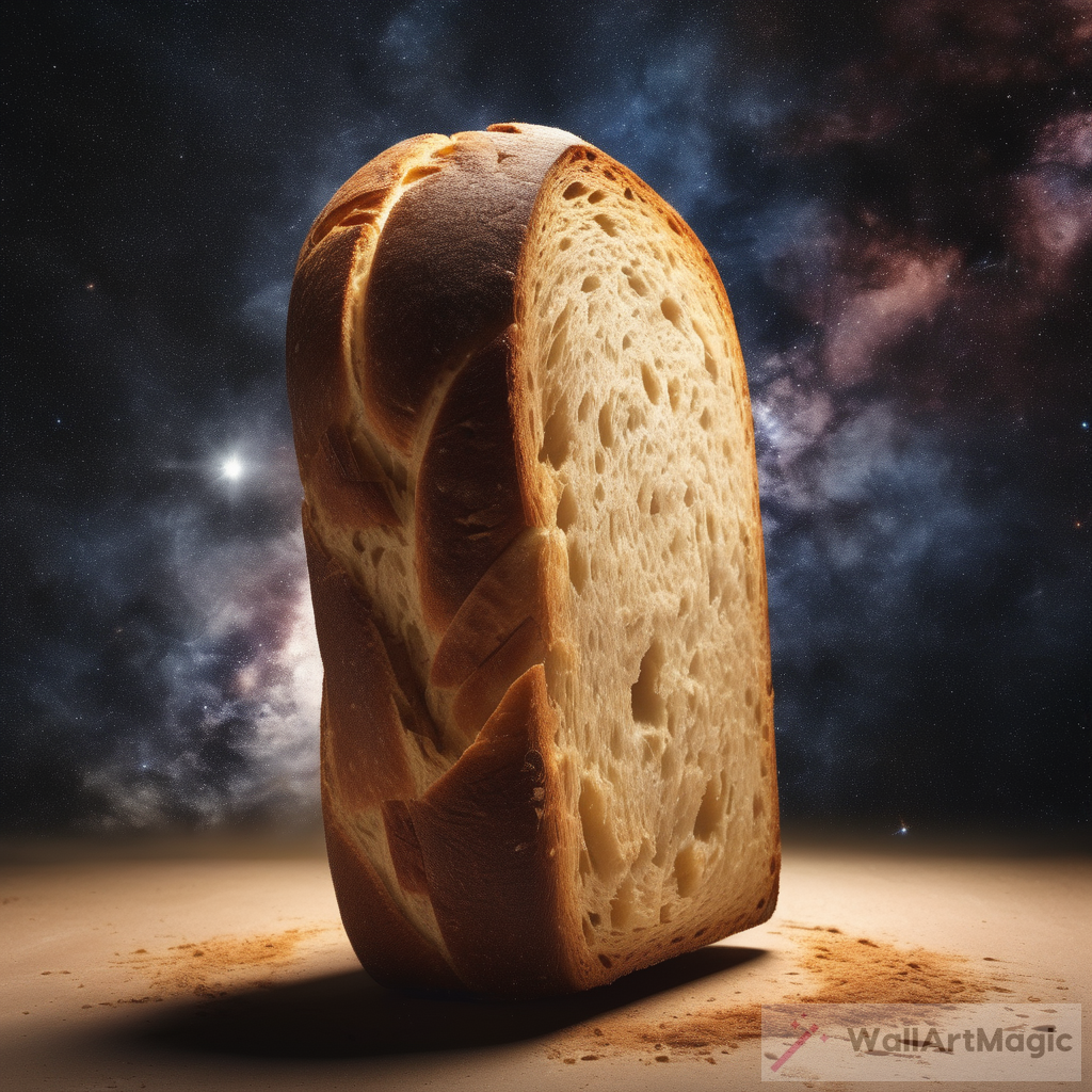 The Spectacular Transformation of a Loaf of Bread: From Slices to Galactic Wonder