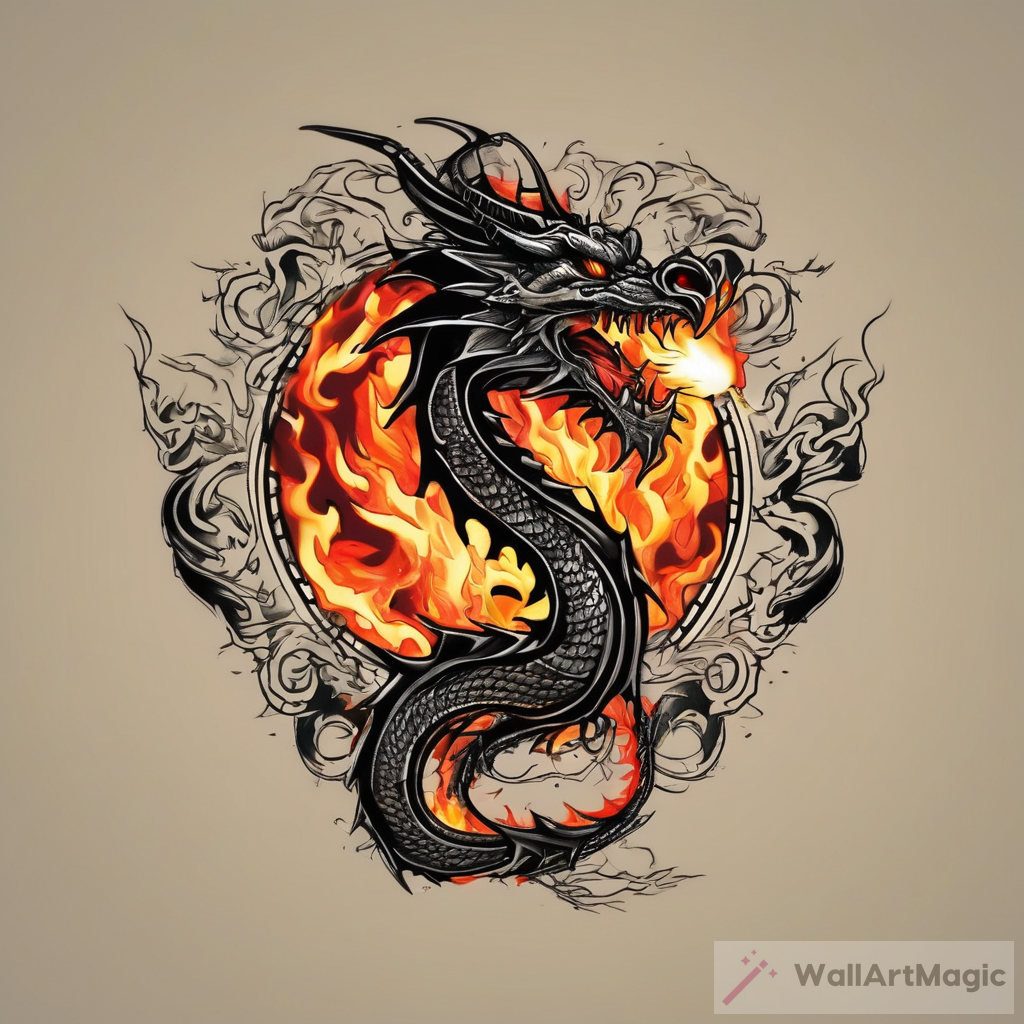 Embracing the Power: Exploring the Essence of Dragon Fire Tattoo