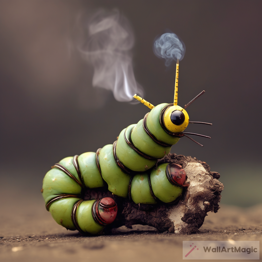 The Enigmatic World of Caterpillar Smoking: A Closer Look into Art