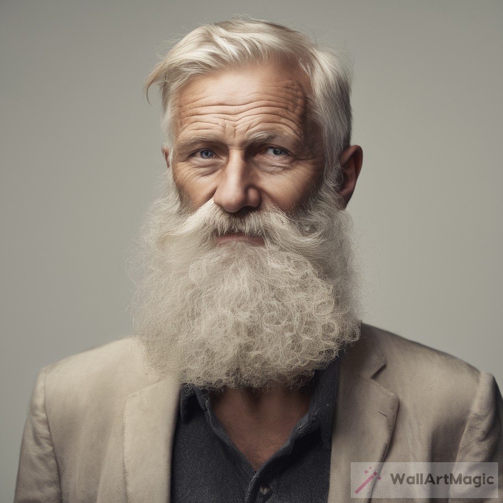 The Majestic Art of the Wise Old Man with a Blonde Beard