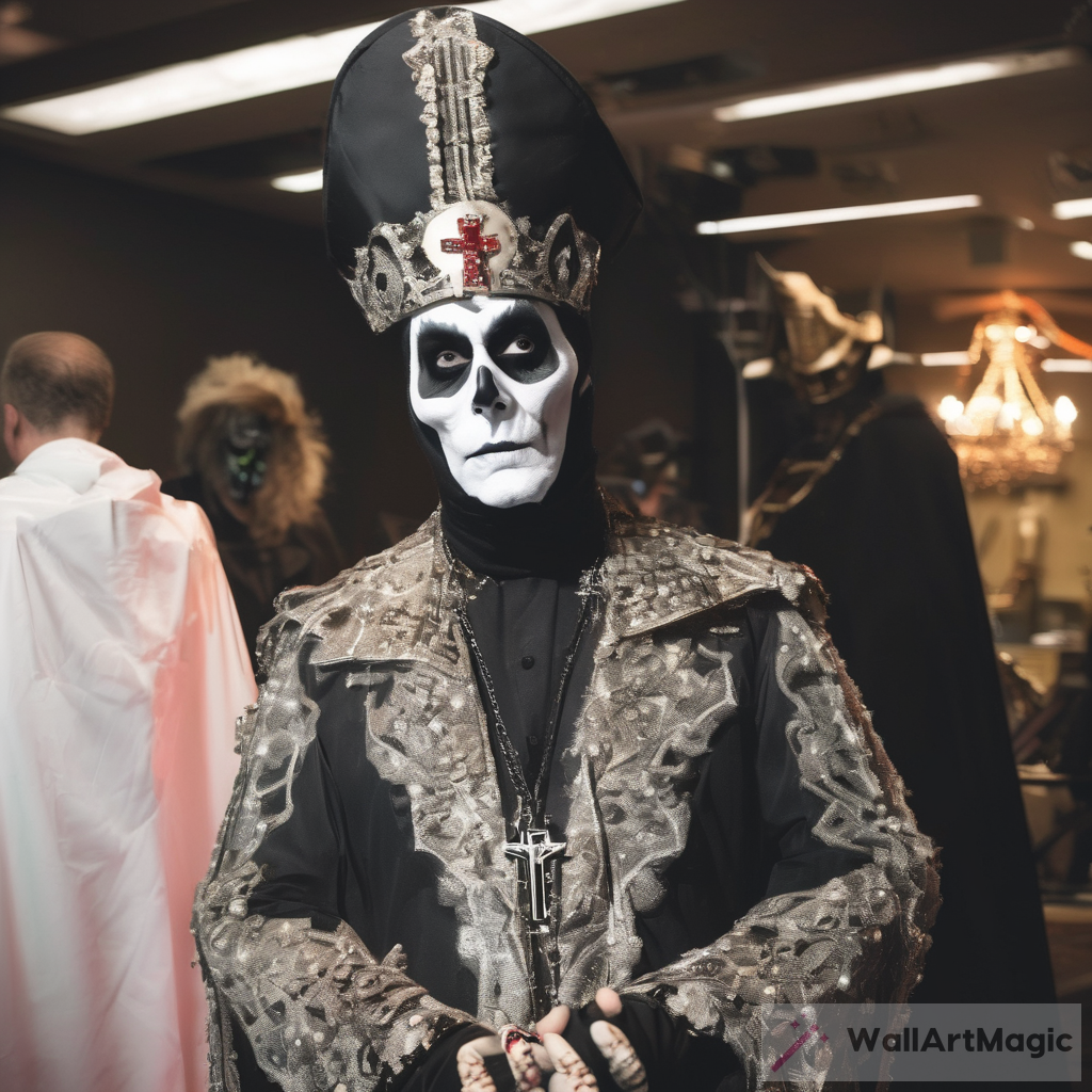 Bruno Barbieri as Papa Emeritus of Ghost: A Captivating Fusion of Art and Music