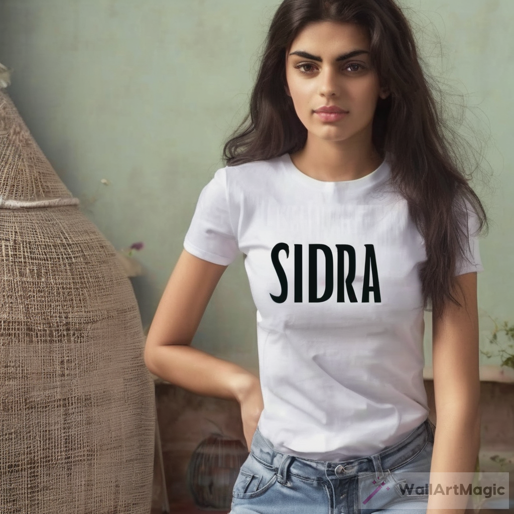 The Art of the Girl with the SIDRA Name on Her Shirt