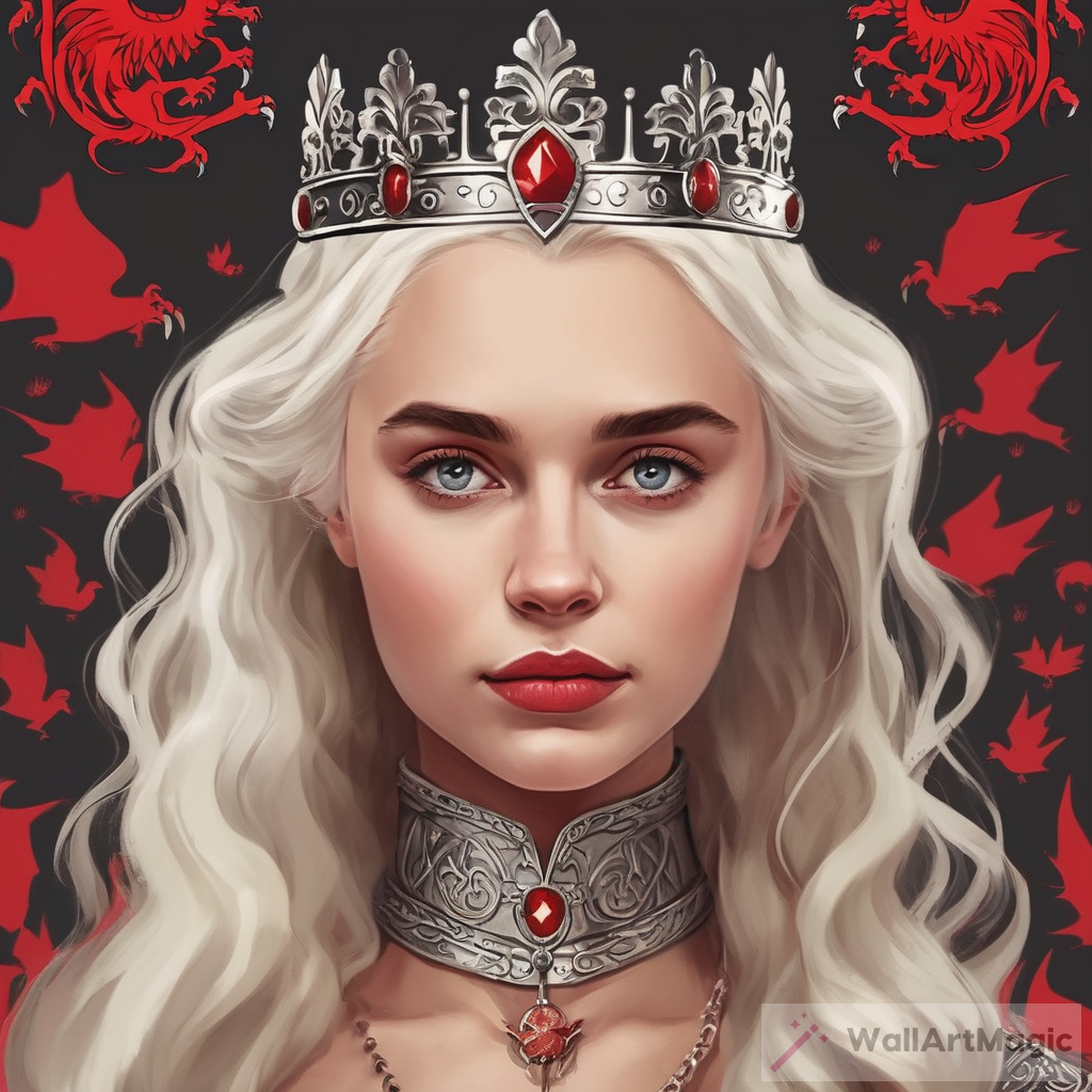 The Graceful Polish Targaryen Princess: A Royal Masterpiece