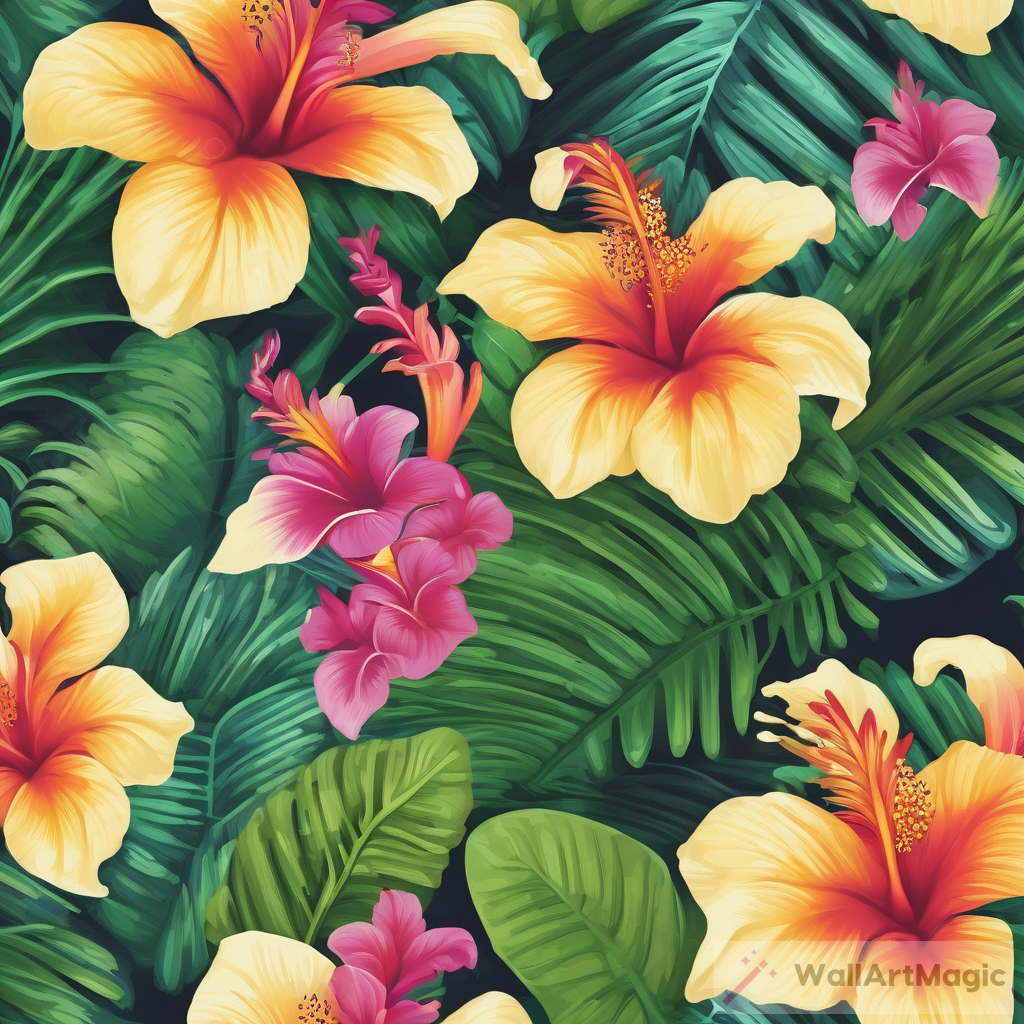 The Beauty of the Hawaiian Flower