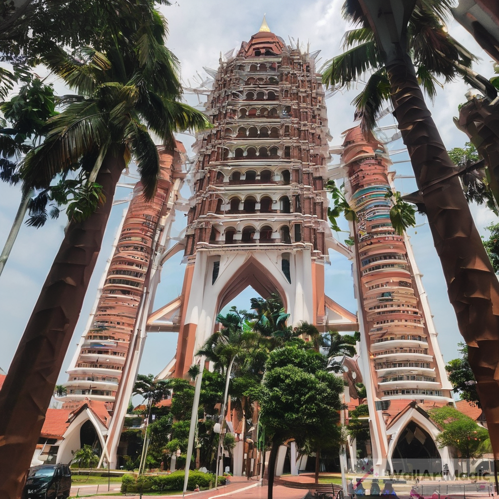 Discover the Fascinating Art of KLCC in Melaka
