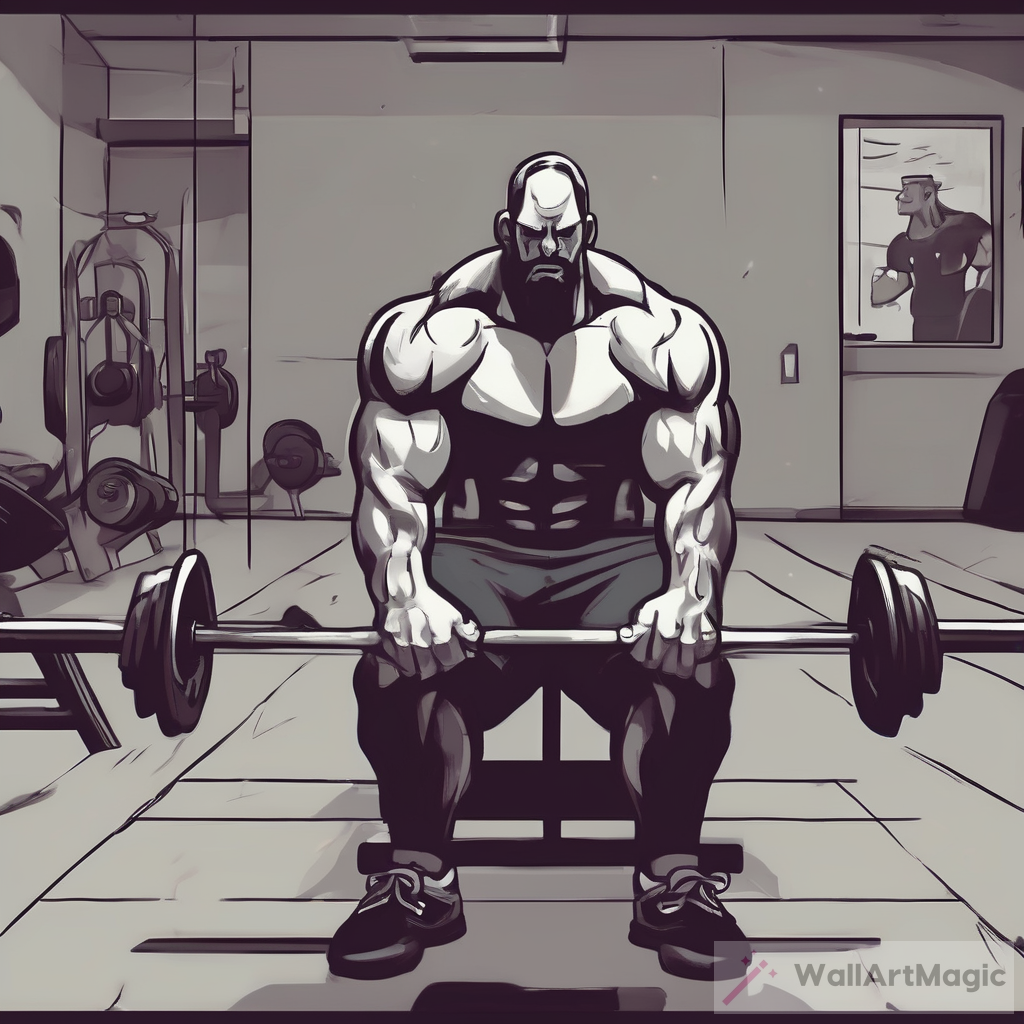 The Struggle Within: A Gym Bro's Battle with Inner Demons