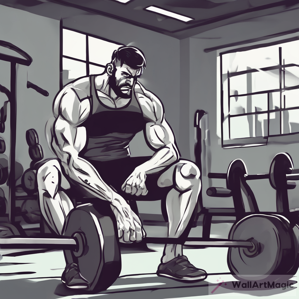 Forlorn Gym Man: Fighting Inner Demons - Exploring the Art of Self-Expression