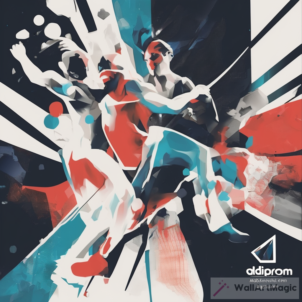 Exploring the Adiprom Logo: A Striking Artistic Creation