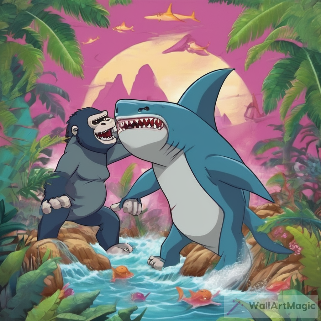 Shark vs Gorilla: Exploring the Artistic Encounter
