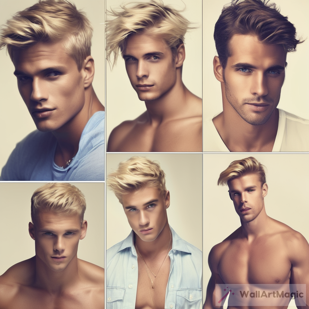 Exploring the Attractiveness of Gorgeous Blonde Men with Piercing Blue Eyes