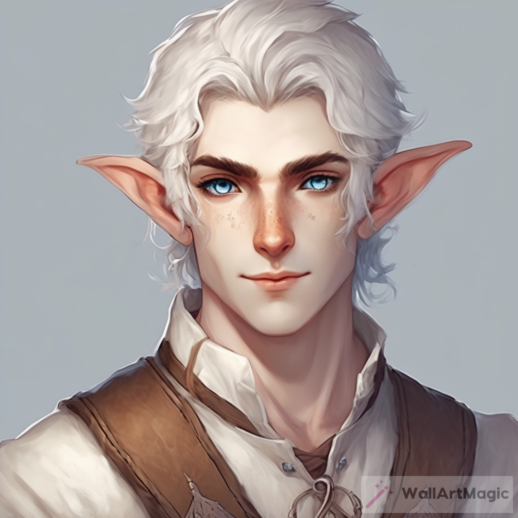 Meet the Enchanting Elf Bard: A Tale of Music and Magic