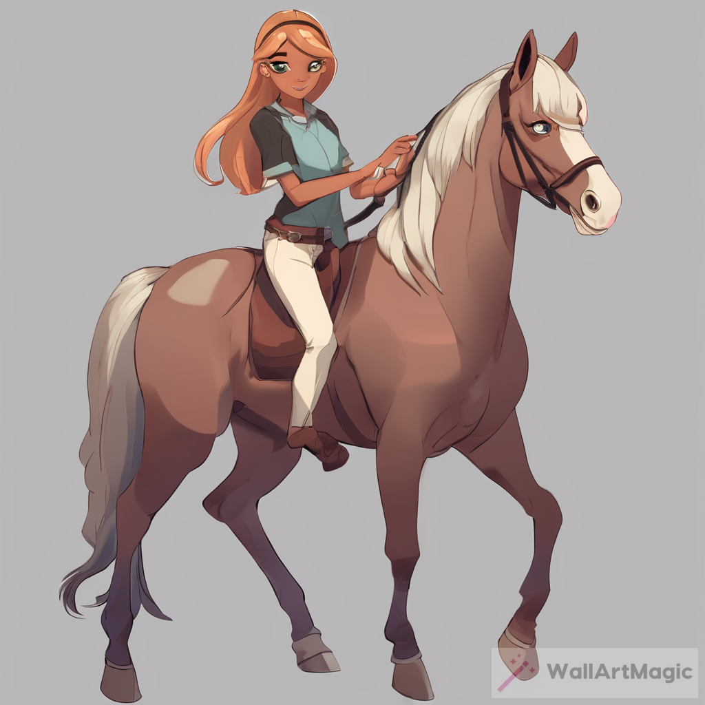 Discover the beauty of Anthro Horse Girls