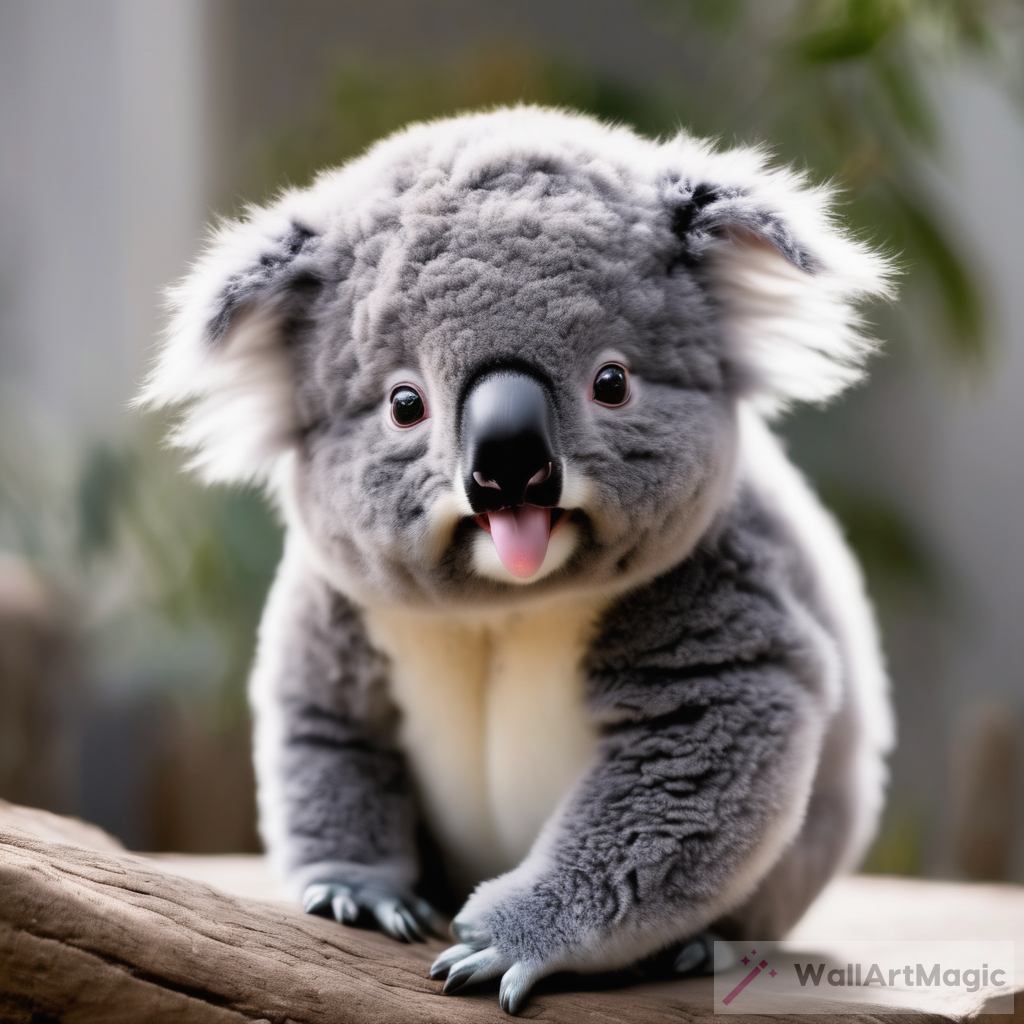The Adorable Blending of Koala and Penguin