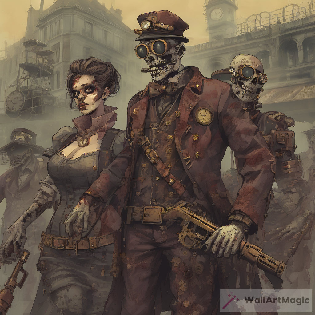 Exploring the Steampunk Zombie Apocalypse: An Artistic Journey
