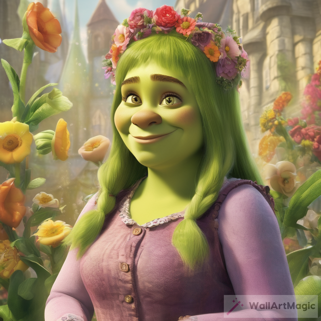 Shrek As a Girl: Exploring the Enchanting Theme of a Flower Shower