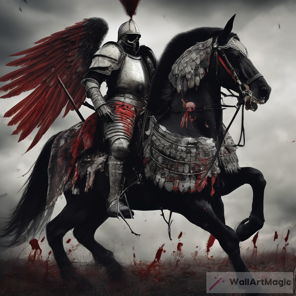 The Polish Winged Hussar: A Dark and Powerful Artistic Representation