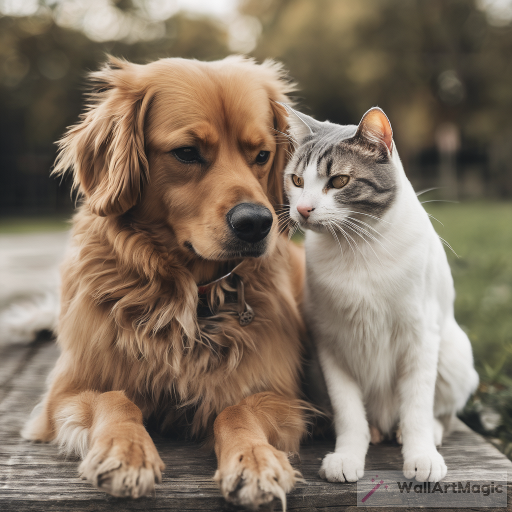 Dog and Cat: A Beautiful and Playful Connection